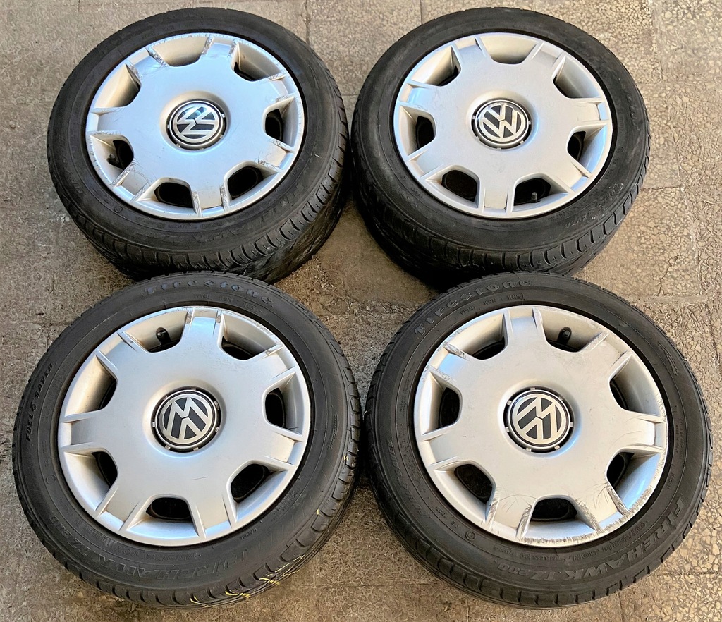 ruedas llantas 4x100 vw, golf, lupo 185/55/14 verano