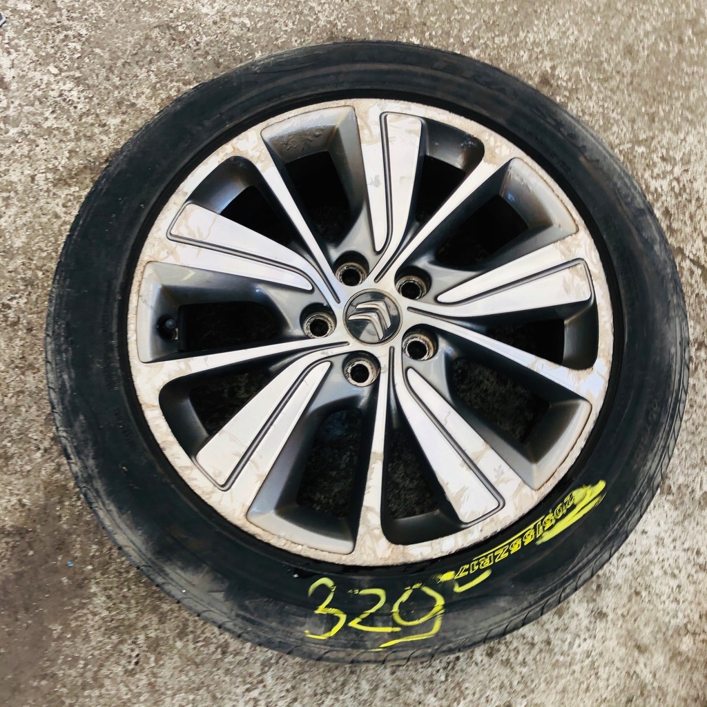 rueda llanta 17 c4 picasso ii nr329