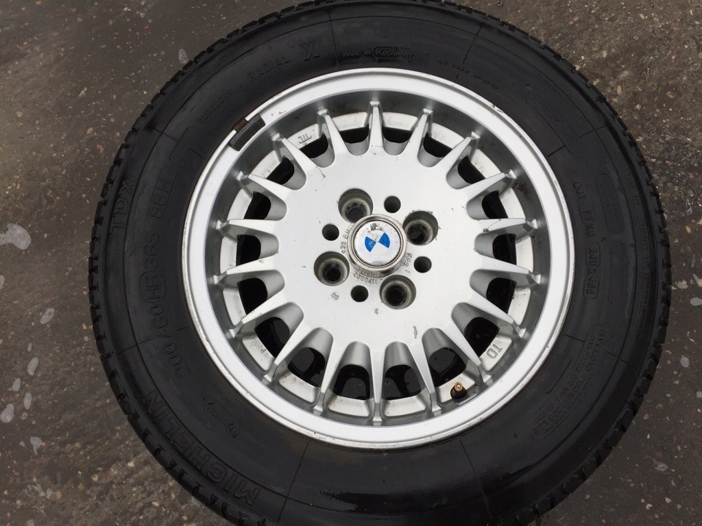 bmw, e30 llantas de aluminio 14 słoneczko der. trasero m-power 4x4 et35 4x100