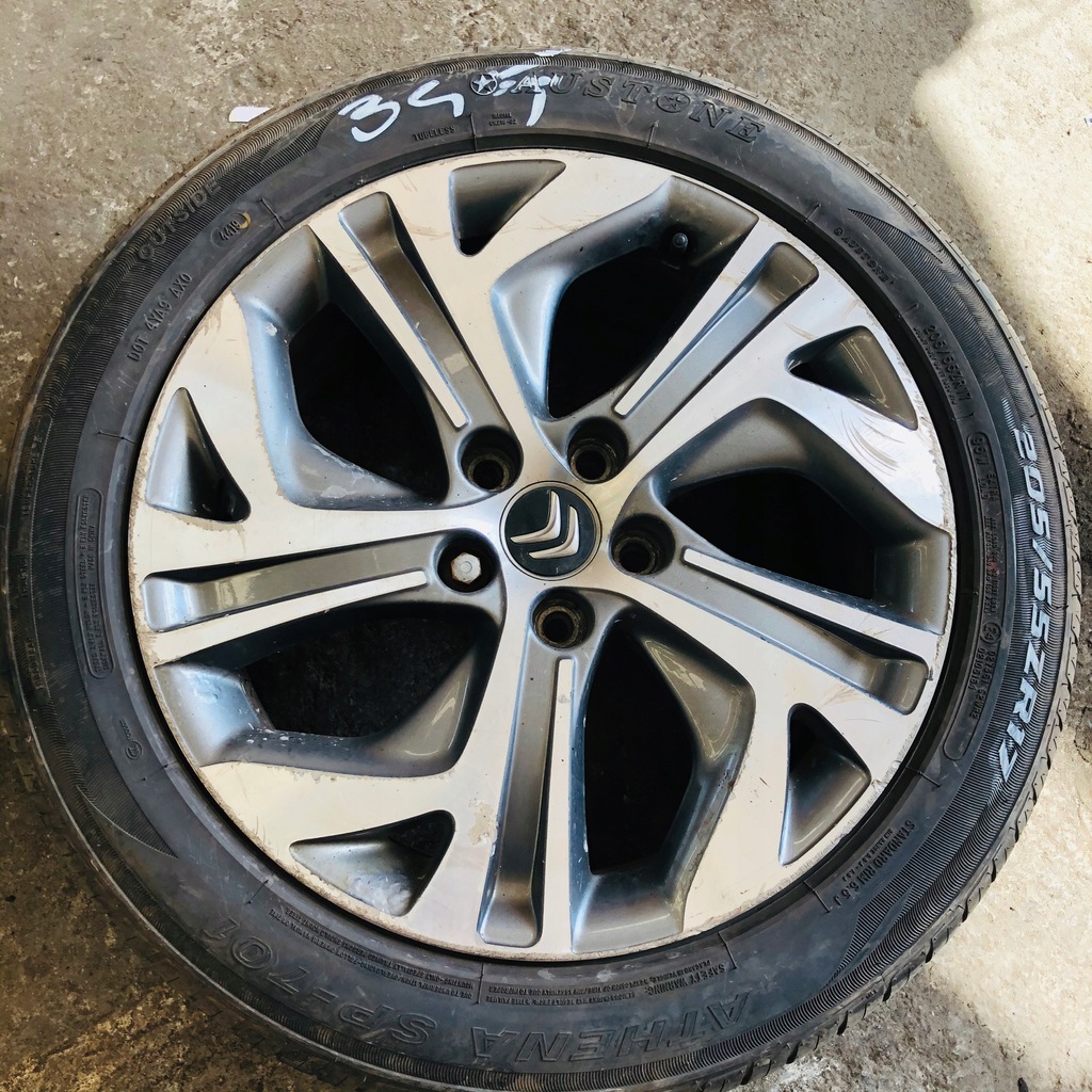 rueda llanta 17 c4 picasso ii nr344