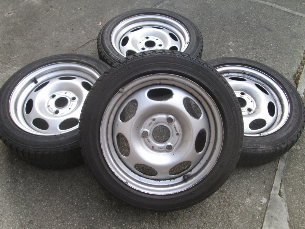ruedas invierno smart 155/60r15 175/55r15 continental