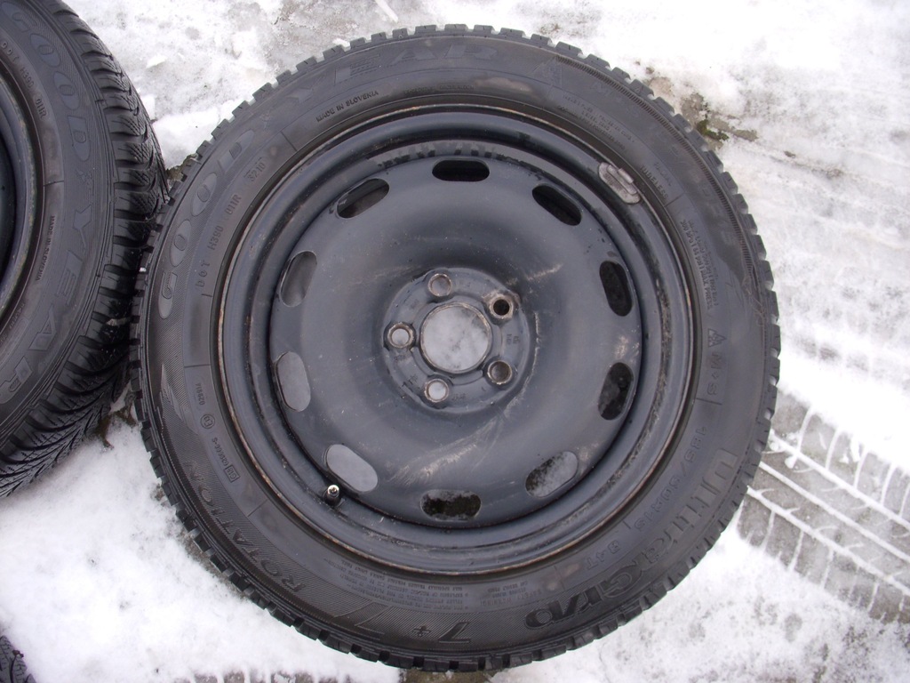 ruedas invierno 15 vw, polo v, 5 5x100 185/60r15