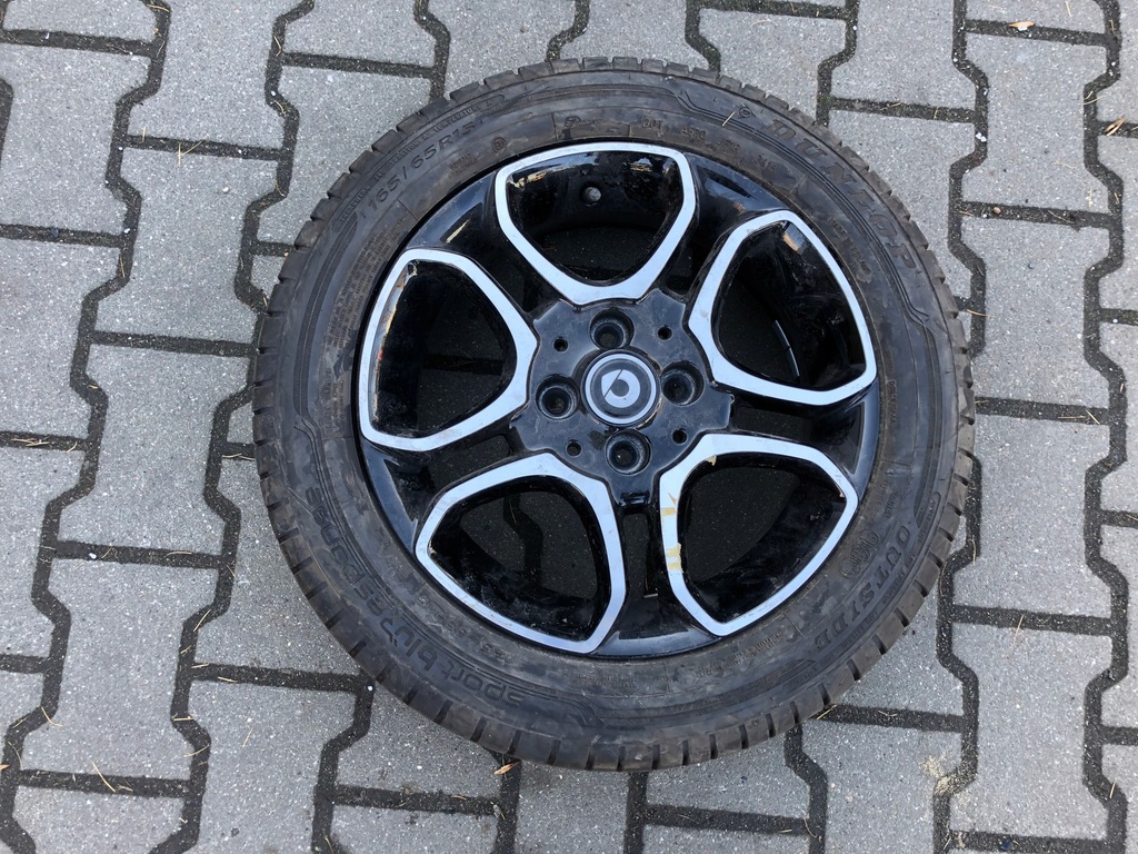 smart 453 4534018500 llanta aluminio 15 rueda