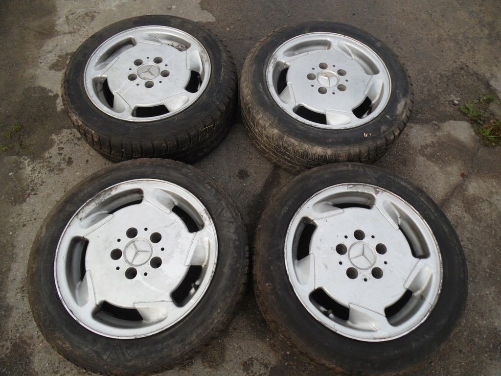 llantas de aluminio 15'' mercedes w201 190 w124