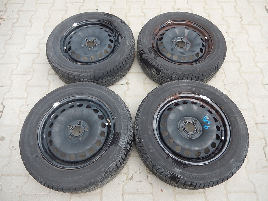 ruedas llantas neumáticos vw, polo 2g 185/65/15 verano