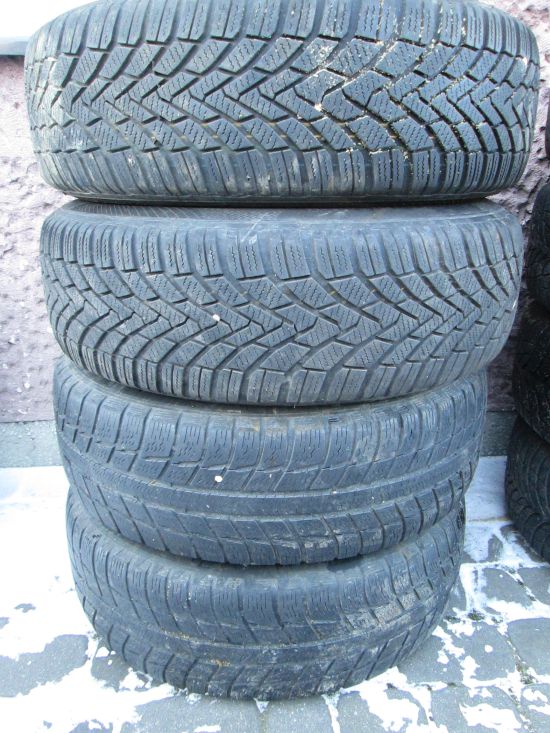 ruedas llantas neumáticos invierno skoda vw, 5x112 195/65r15