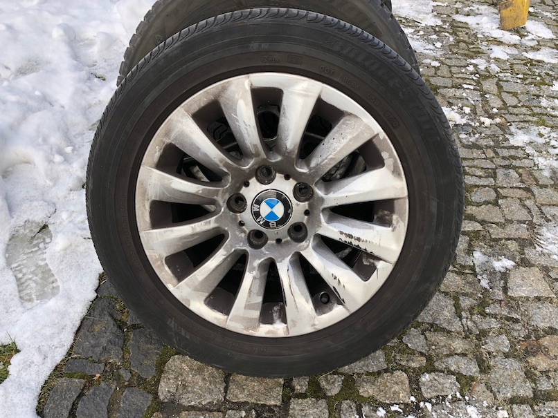 bmw, e90 e91 llanta aluminio 7jx16 llantas de aluminio neumatico