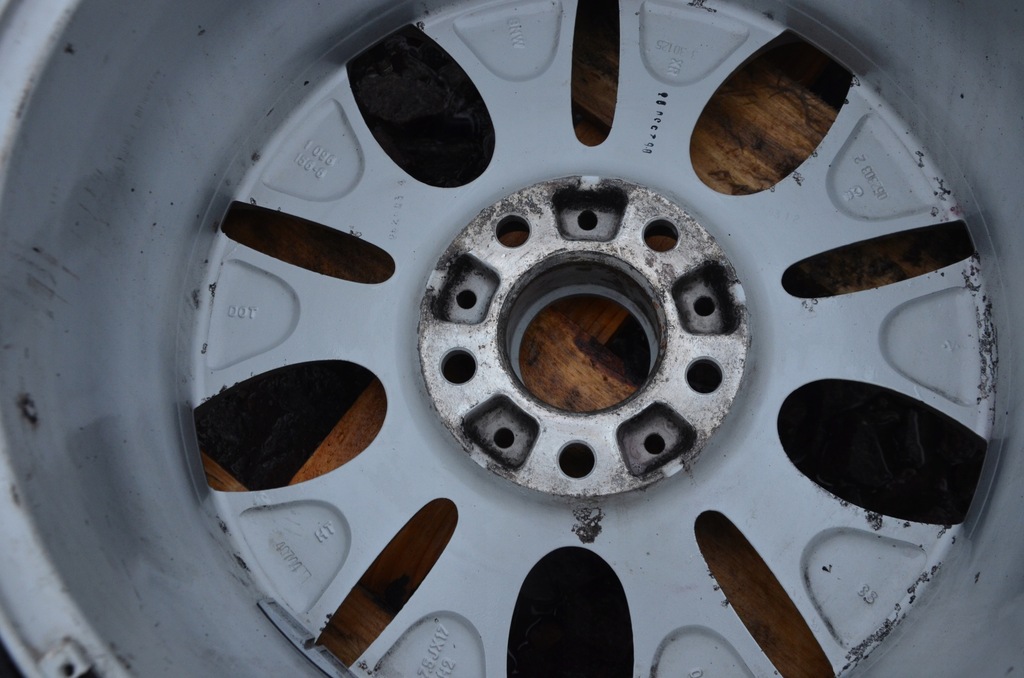 rueda llantas de aluminio continental 215/60 r17 bmw, x5 e53