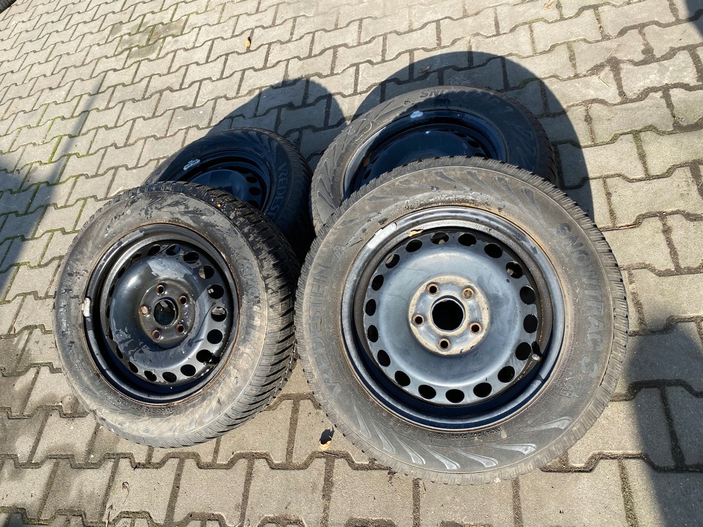 volkswagen seat 2150959 compl. ruedas 15 vredestein