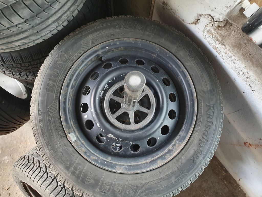ruedas invierno kleber vw,seat,175/65r14, llanta 4x100
