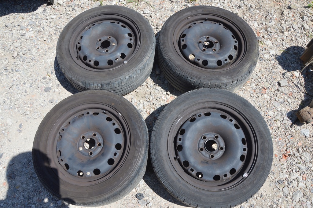 skoda roomster ruedas acero 195/55r15