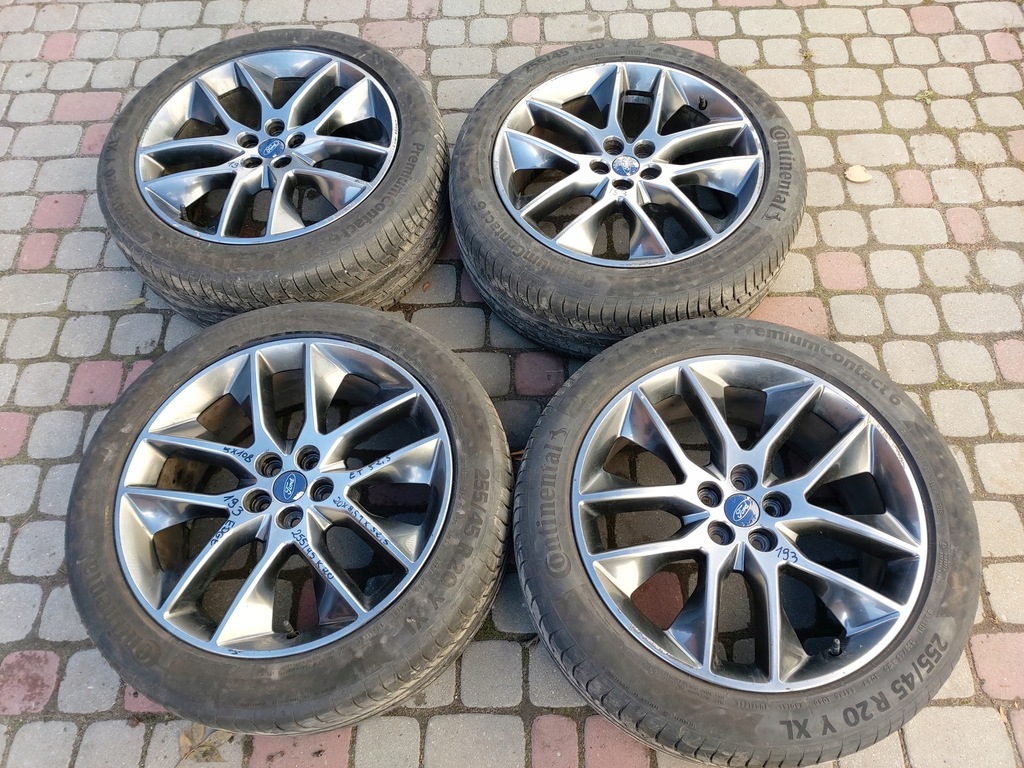 ford edge ruedas llantas con neumaticos 225/45 20