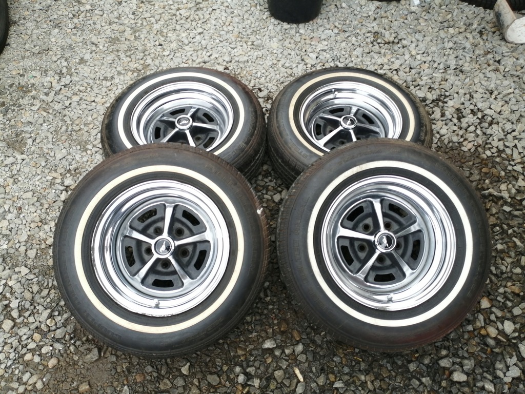 ruedas mustang 14' 5x114,3 +neumaticos klasyk rarytas