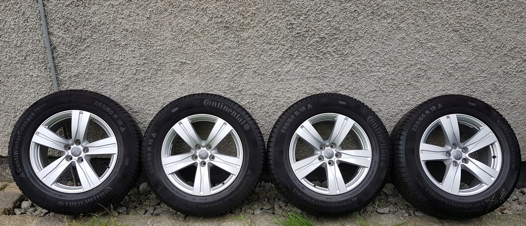 audi, q7 4m0 originales llantas 18'' + neumáticos invierno