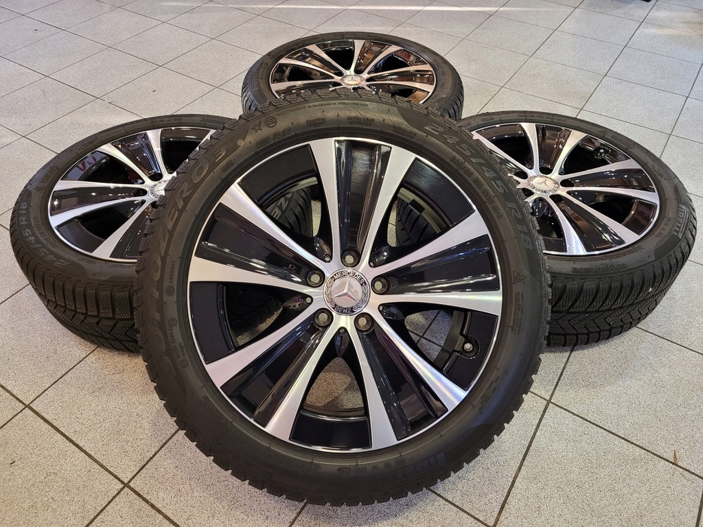 ruedas invierno mercedes w213 245/45r18 pirelli rft