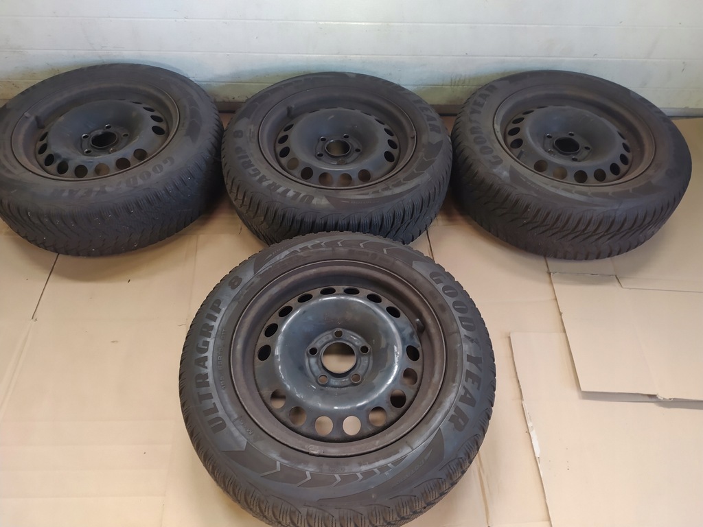 ruedas llantas acero neumáticos invierno 195/65/15 - opel
