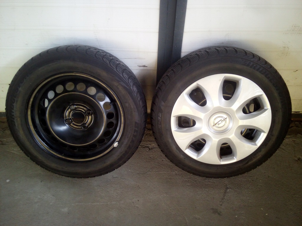 ruedas opel adam 185/60/15 bridgestone 6jx15