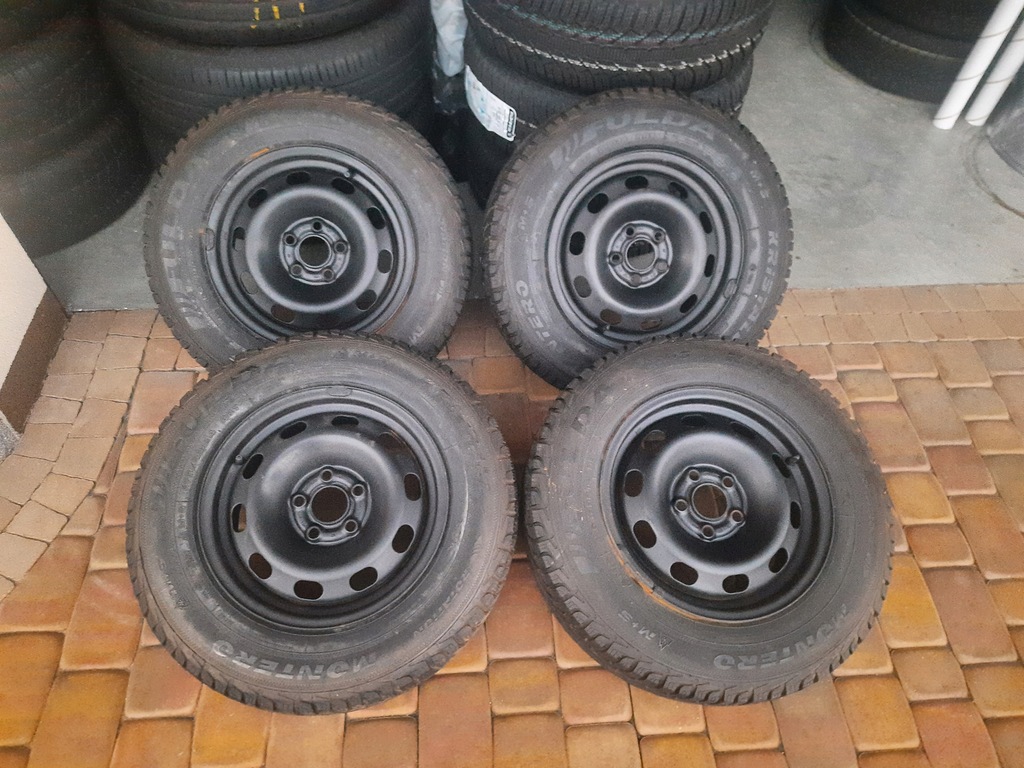 llantas con neumaticos vw, golf, 4,skoda octavia i,14',invierno