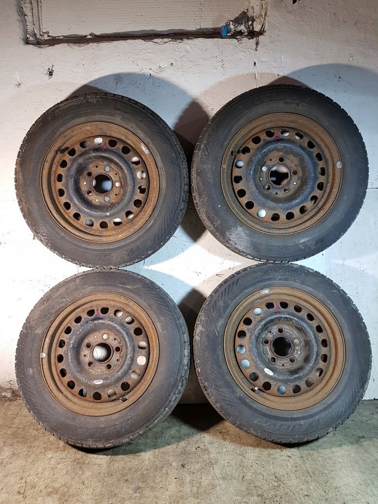 ruedas 195/65 r15 5x112 mercedes w124 invierno compl.