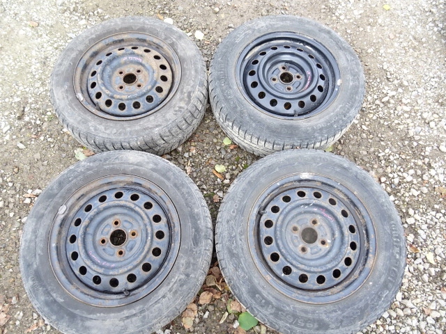 llantas acero + neumáticos invierno toyota corolla e12 15'