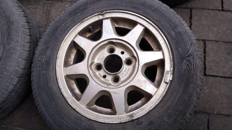 llanta aluminio 13 155/80 fiat,