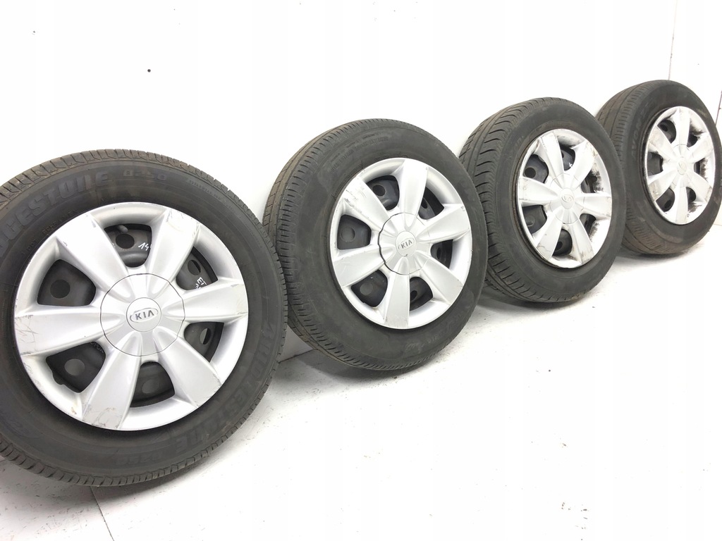 ruedas llantas acero 14'' 4x100 et39 kia, rio ii