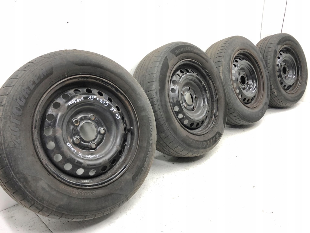 llantas acero 15'' 5x114,3 -renault megane iii 08-