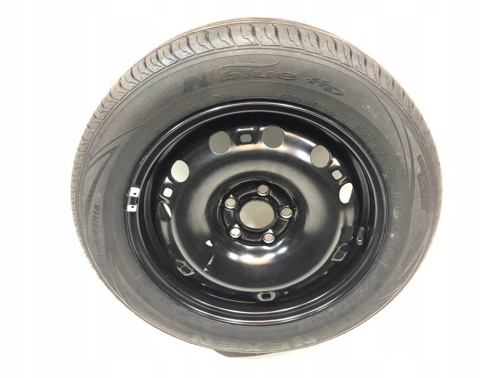 vw, polo llanta acero + neumatico verano rueda ruedas