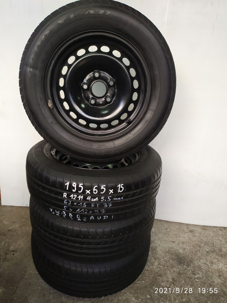 ruedas verano 195/65/15 vw, passat b5 audi,