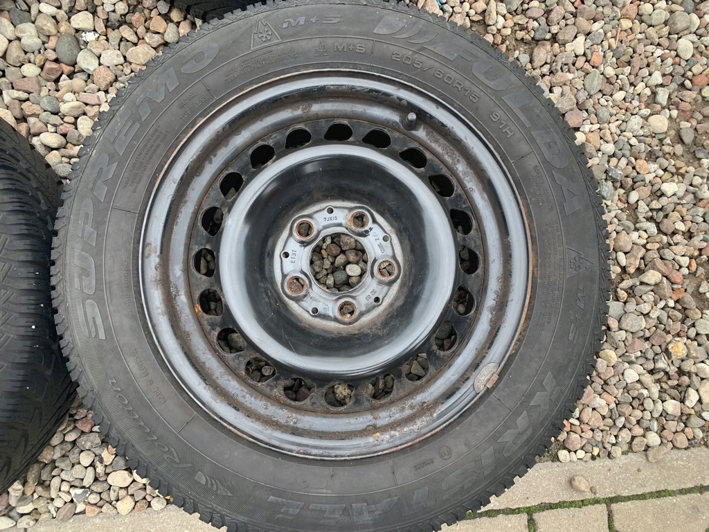 llantas acero neumáticos 15'' 5x112 et37 mercedes