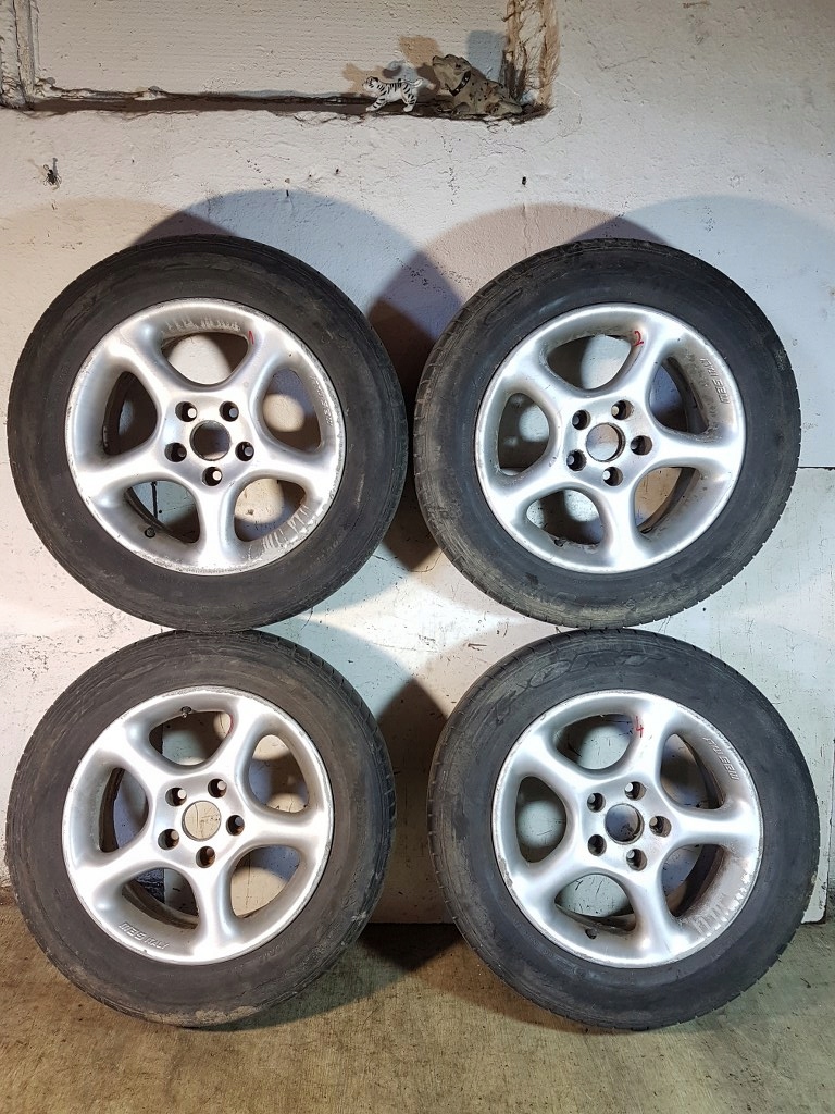 ruedas llantas de aluminio 205/60 r15 5x112 -renault safrane