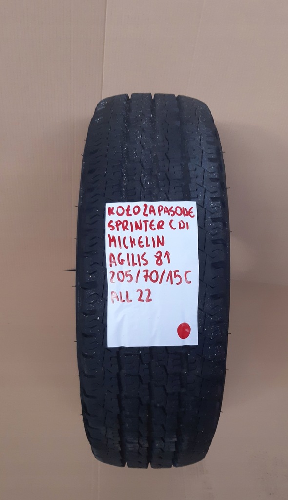 rueda repuesto sprinter zl ocasión 00-06r 205/70/15c a22