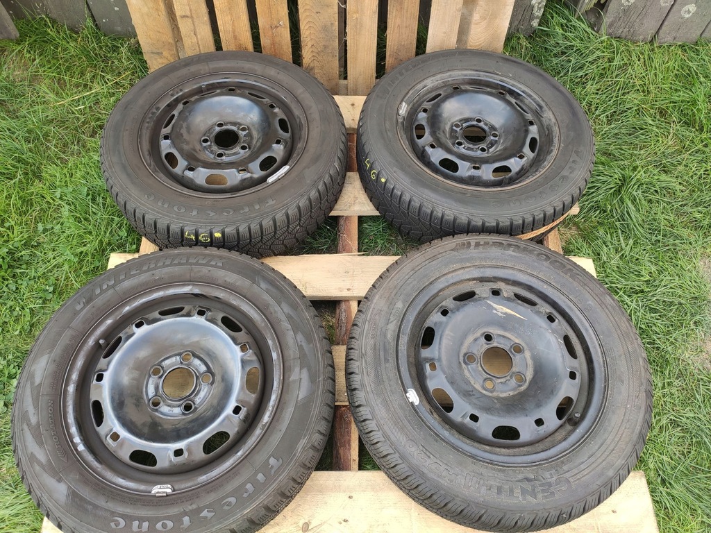ruedas llantas acero neumáticos invierno vw, seat 14''