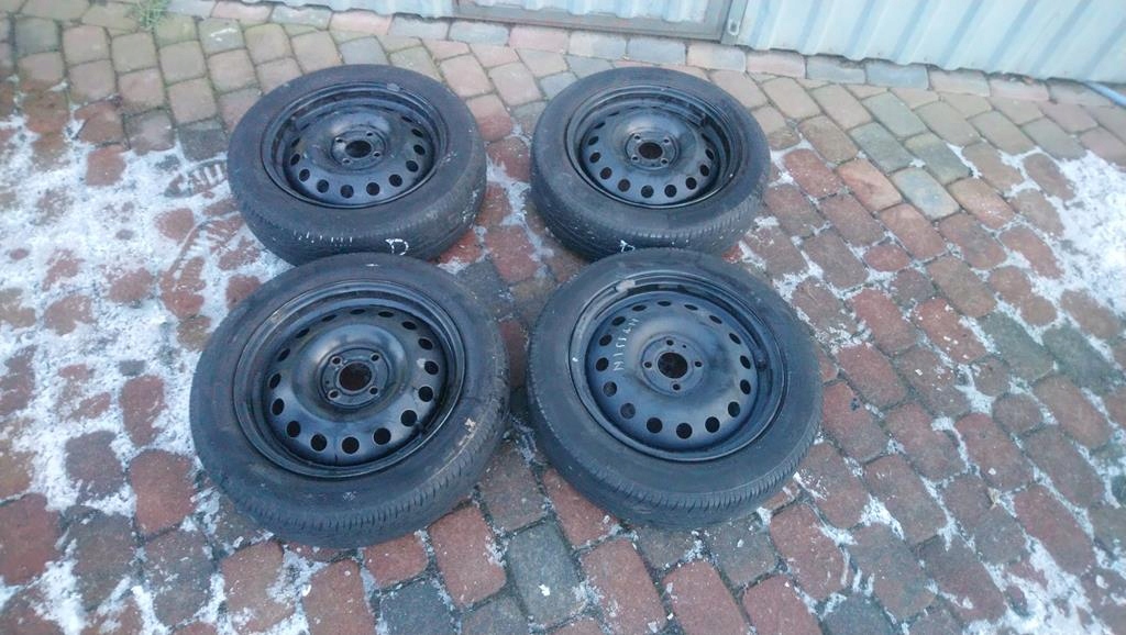 ruedas acero nissan micra k12 compl.