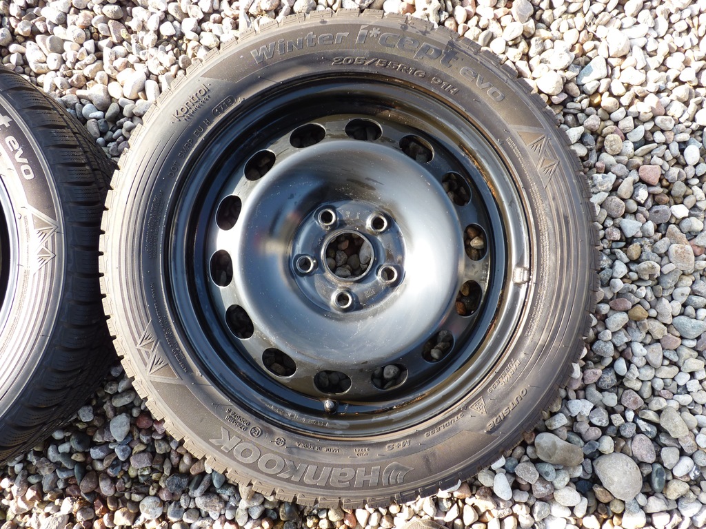 llantas acero neumáticos 16'' et48 5x112 ruedas invierno