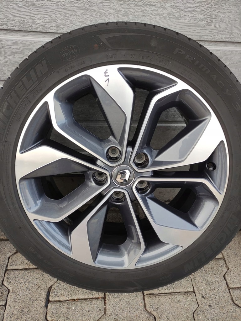 -renault talisman megane llanta rueda 18' 5x114.3
