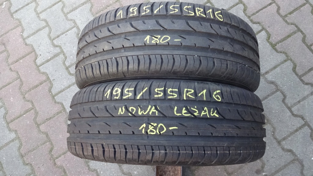ruedas verano 16'' opel 4x100 195/55r16 et40 nuevo