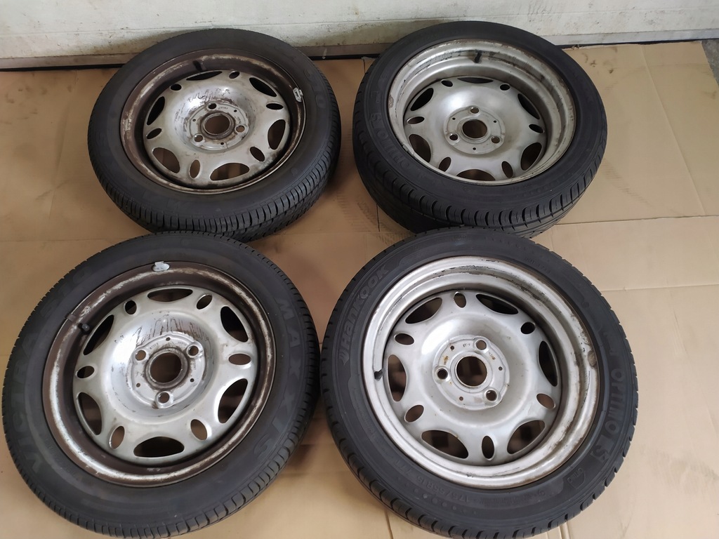 ruedas llantas acero neumáticos verano - smart fortwoo