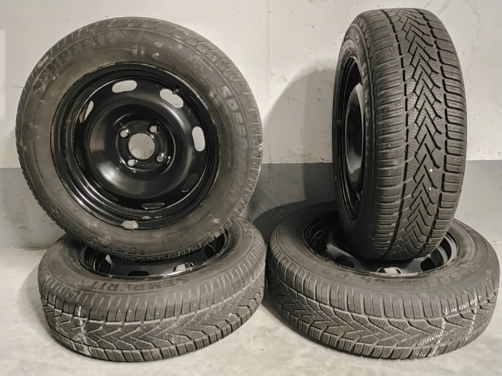 ruedas 15 peugeot, 207 208 4x108 et23 65,1mm invierno 13r