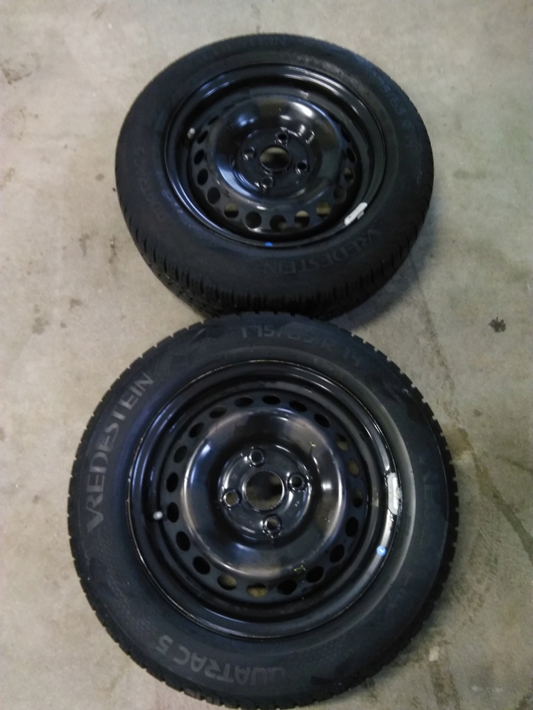 llantas acero con neumaticos hyundai i10 ii lift- 2017r