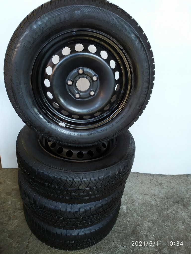 ruedas invierno 195/65/15 vw, golf, touran caddy altea, 15