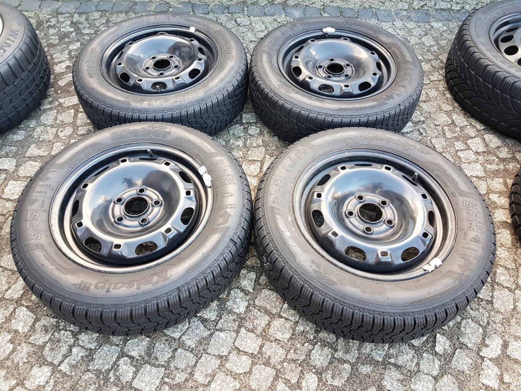 ruedas invierno 14 vw, polo fox skoda fabia seat ibiza