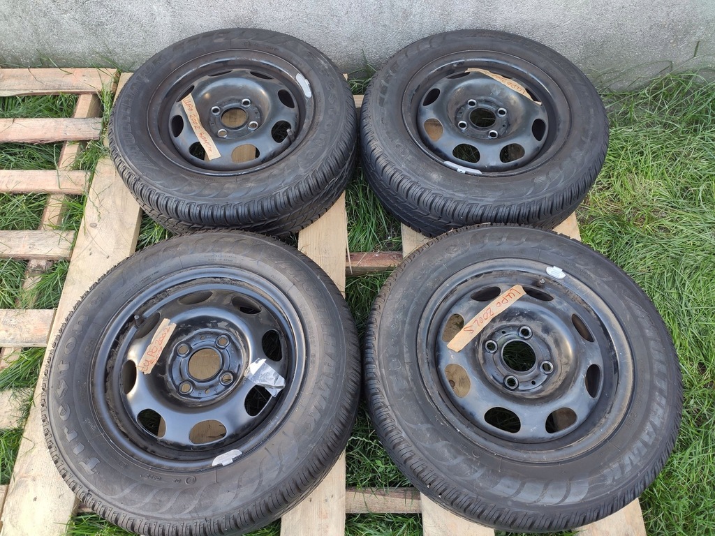 ruedas llantas acero neumáticos verano vw, lupo / polo 13''