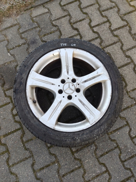 rueda llanta mercedes w219 cls 18 trasero a2194010802