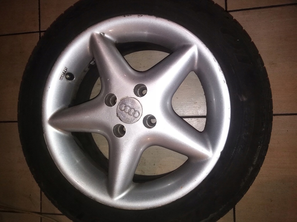 ruedas llantas de aluminio adria 15 7jx 15h2 neumáticos dunlop