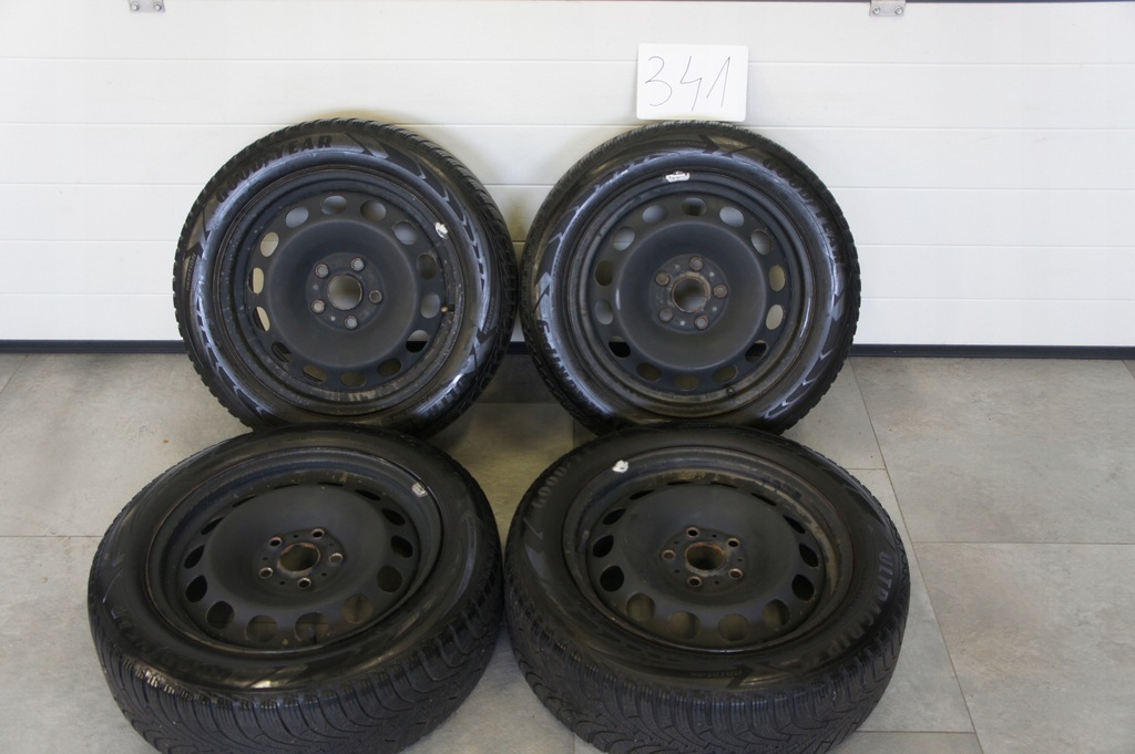 ruedas invierno seat leon acero 205/55/16 4xgoodyear