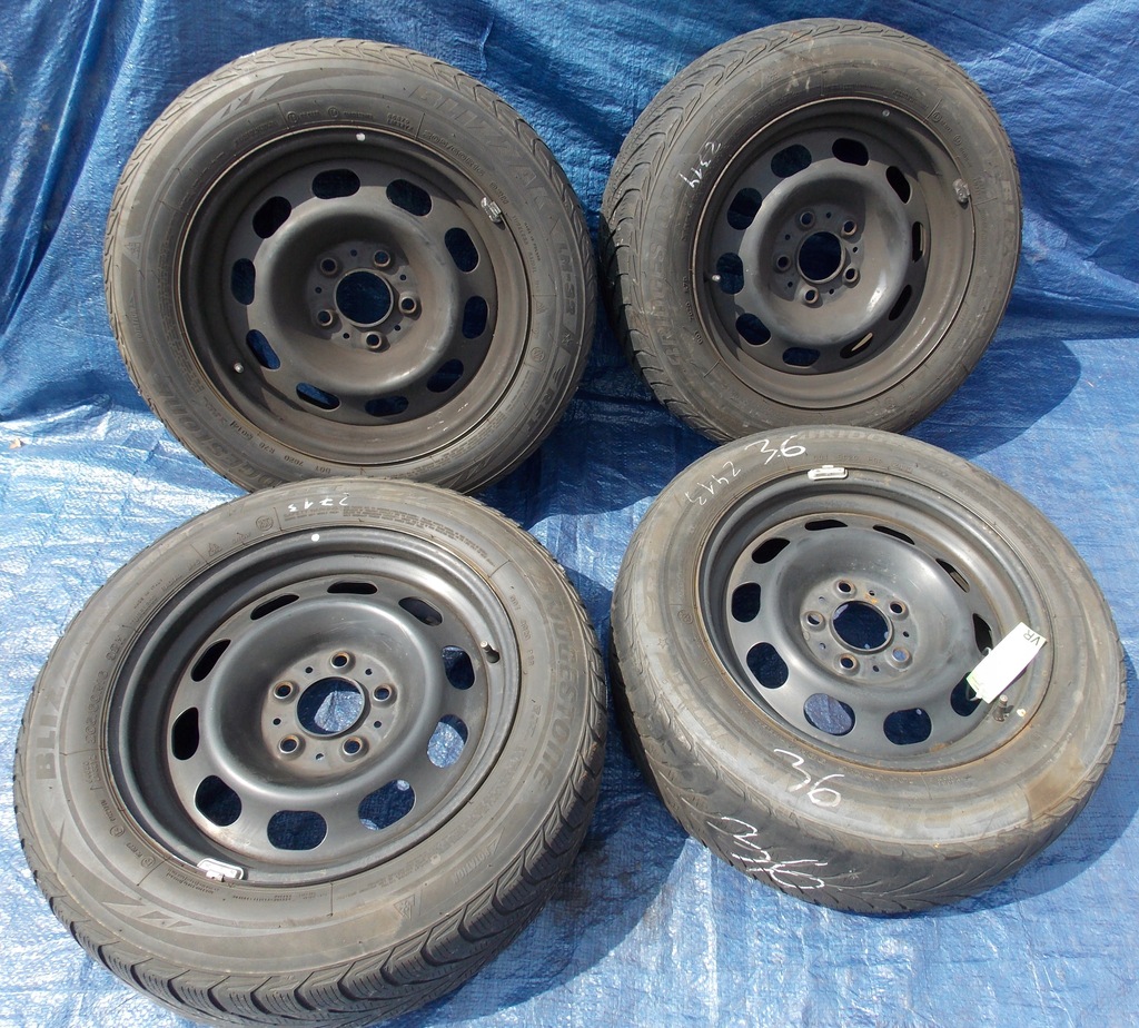 bmw, f30 e90 llantas 6786353 16 neumáticos 205/60/16 5mm