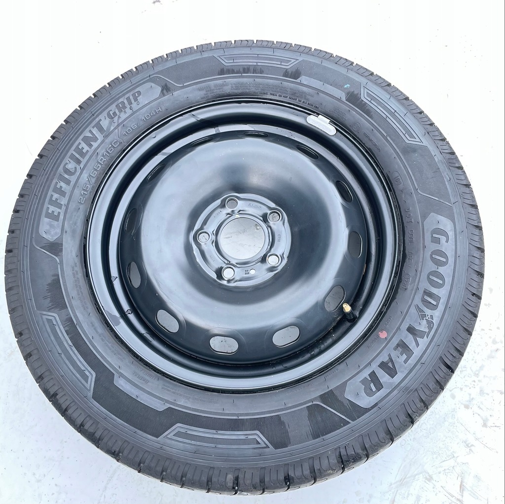 -renault trafic, iii rueda repuesto llanta 215/65r16