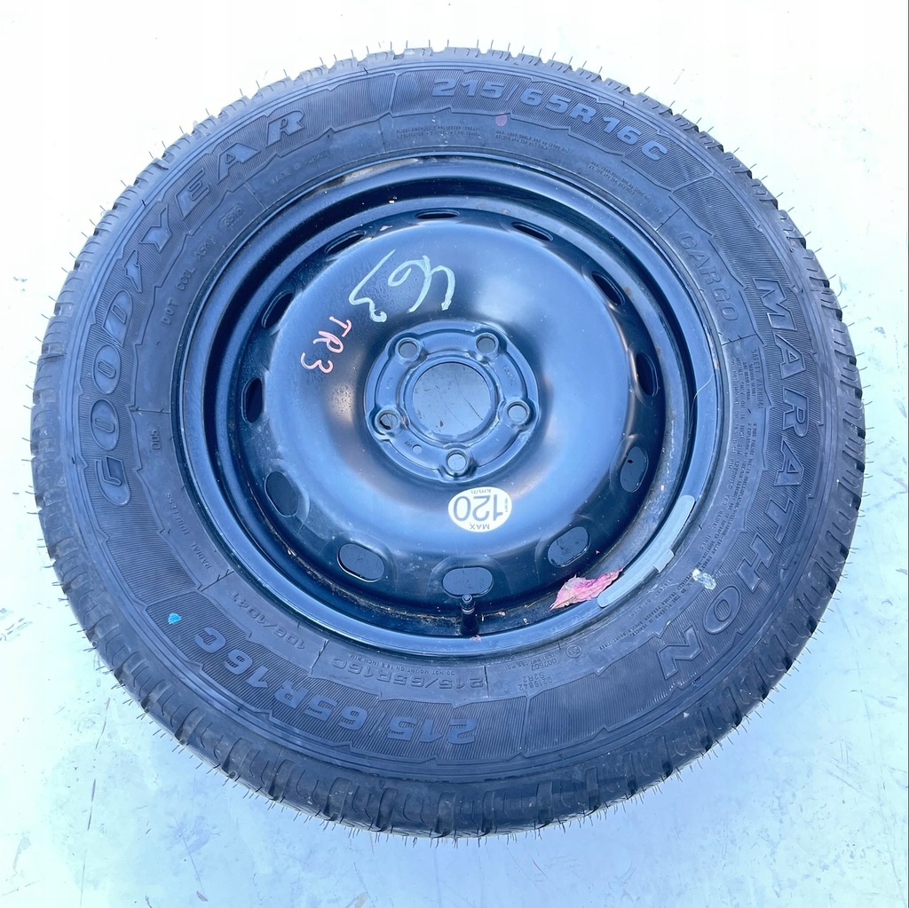 -renault trafic, iii rueda llanta acero 215/65r16