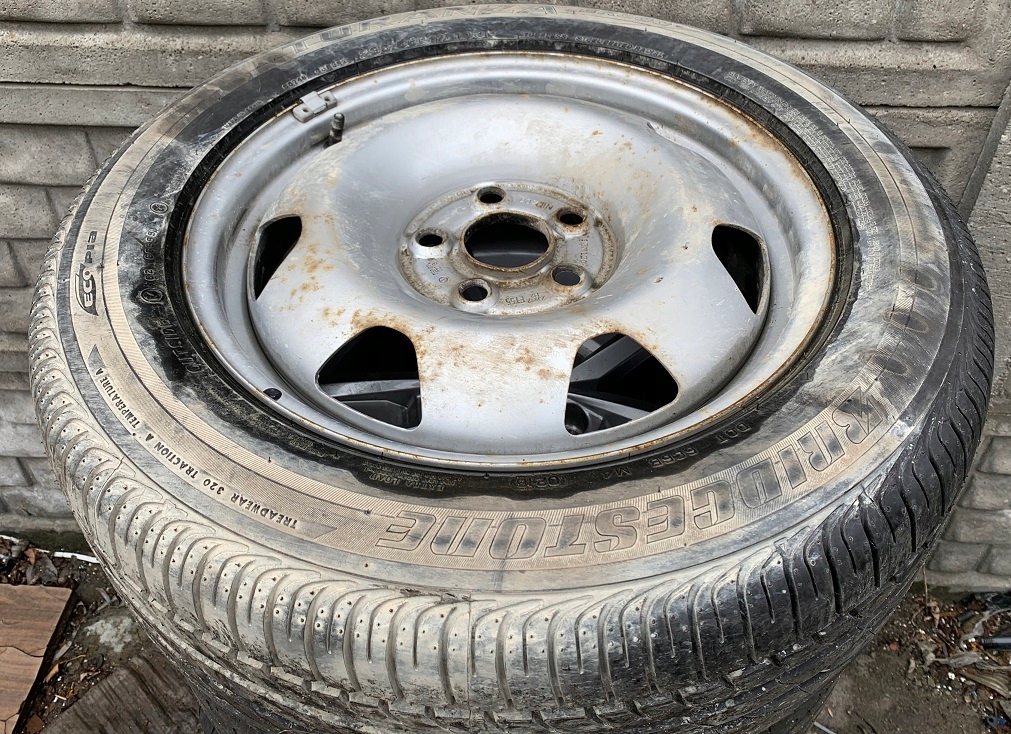 vw, t6 rueda repuesto 235/55/17 bridgestone